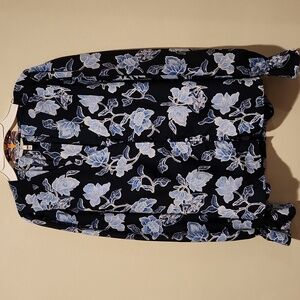 ❤️ JOIE FLOWY FLORAL BLOUSON TOP, XS